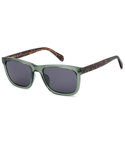 Fossil Men's FOS3175 56mm Rectangle Sunglasses
