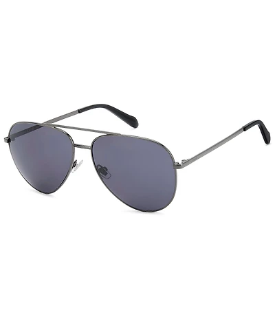 Fossil Men's FOS3176 60mm Aviator Sunglasses