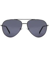 Fossil Men's FOS3176 60mm Aviator Sunglasses