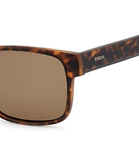 Fossil Men's FOS3179 58mm Rectangle Sunglasses