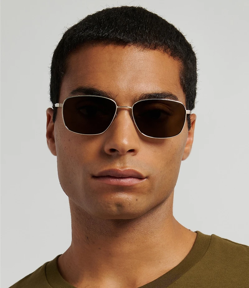 Fossil Men's FOS3180 58mm Rectangle Sunglasses