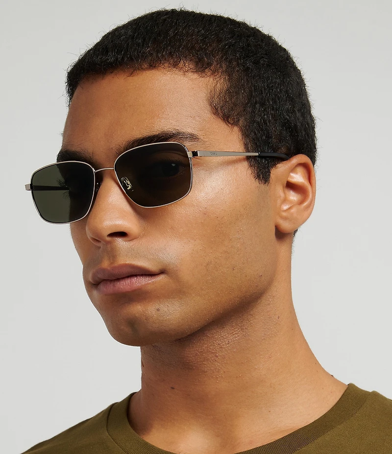 Fossil Men's FOS3180 58mm Rectangle Sunglasses