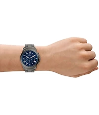 Fossil Men's Grant Quartz Chronograph Stainless Steel Bracelet Watch