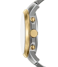 Fossil Men's Grant Quartz Chronograph Stainless Steel Bracelet Watch
