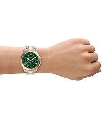 Fossil Men's Grant Quartz Chronograph Stainless Steel Bracelet Watch