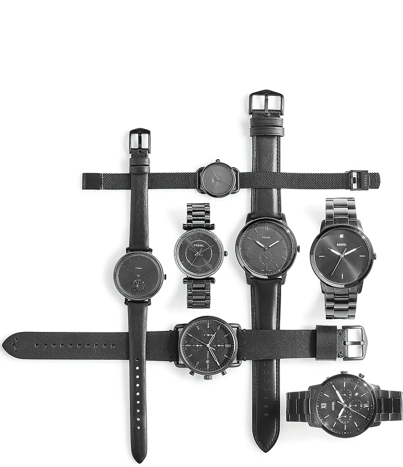 Fossil Men's Leather Watch