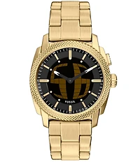 Fossil Men's Machine Big Tic Ana-Digi Stainless Steel Bracelet Watch