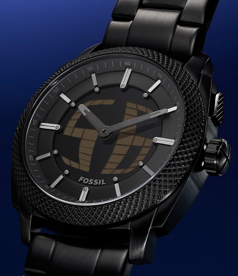 Fossil Men's Machine Big Tic Ana-Digi Stainless Steel Bracelet Watch