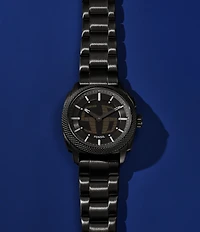 Fossil Men's Machine Big Tic Ana-Digi Stainless Steel Bracelet Watch