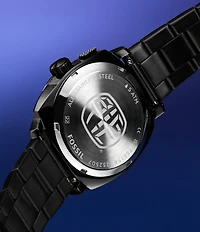 Fossil Men's Machine Big Tic Ana-Digi Stainless Steel Bracelet Watch