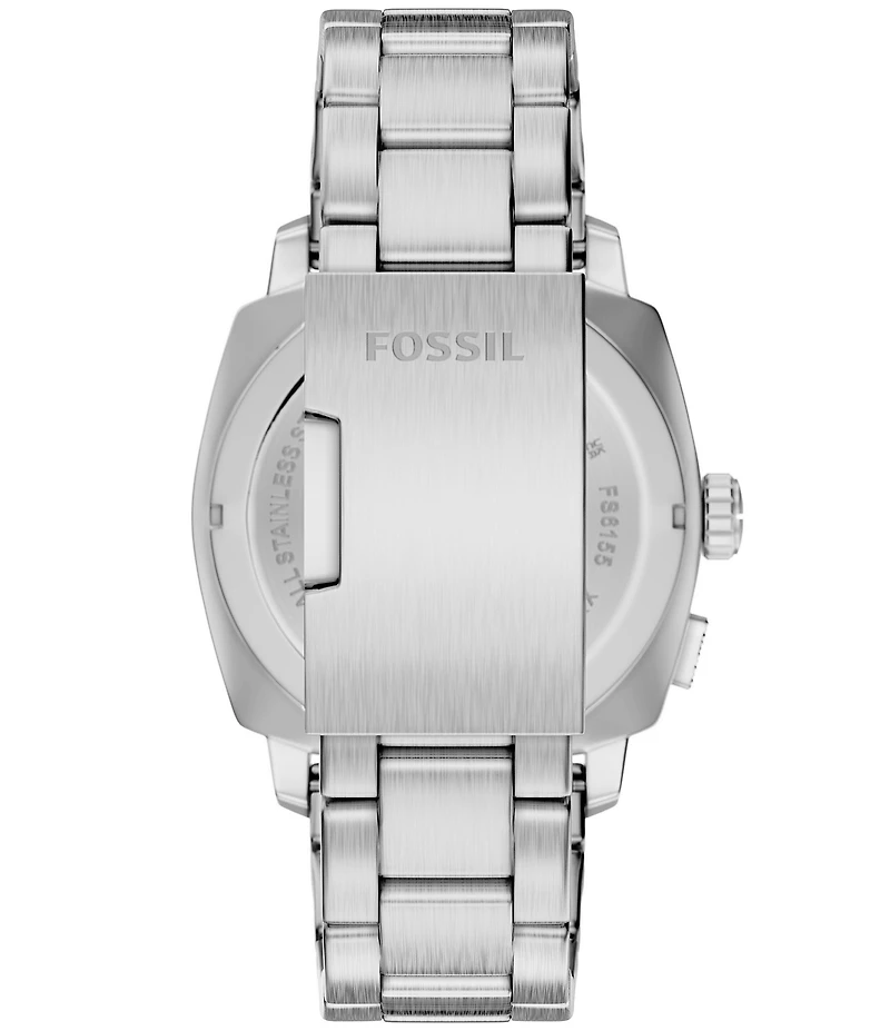 Fossil Men's Machine Big Tic Ana-Digi Stainless Steel Bracelet Watch