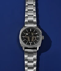 Fossil Men's Machine Big Tic Ana-Digi Stainless Steel Bracelet Watch