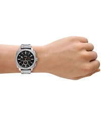 Fossil Men's Machine Quartz Chronograph Stainless Steel Bracelet Watch