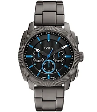Fossil Men's Machine Quartz Chronograph Stainless Steel Bracelet Watch