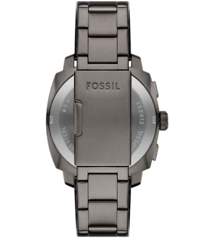 Fossil Men's Machine Quartz Chronograph Stainless Steel Bracelet Watch