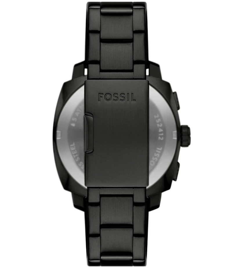 Fossil Men's Machine Quartz Chronograph Stainless Steel Bracelet Watch