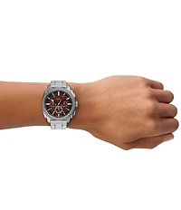 Fossil Men's Machine Quartz Chronograph Stainless Steel Bracelet Watch