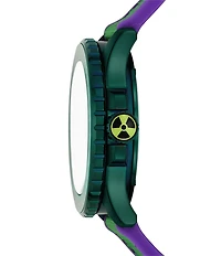 Fossil Men's Marvel x Fossil Limited-Edition Incredible Hulk Automatic Silicone Strap Watch