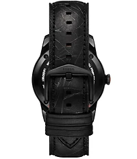 Fossil Men's Marvel x Fossil Limited-Edition Spider-Man Automatic Leather Strap Watch