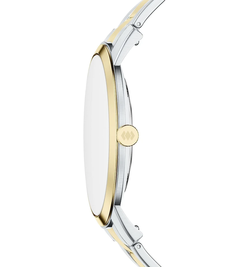 Fossil Men's Minimalist Quartz Three-Hand Stainless Steel Bracelet Watch