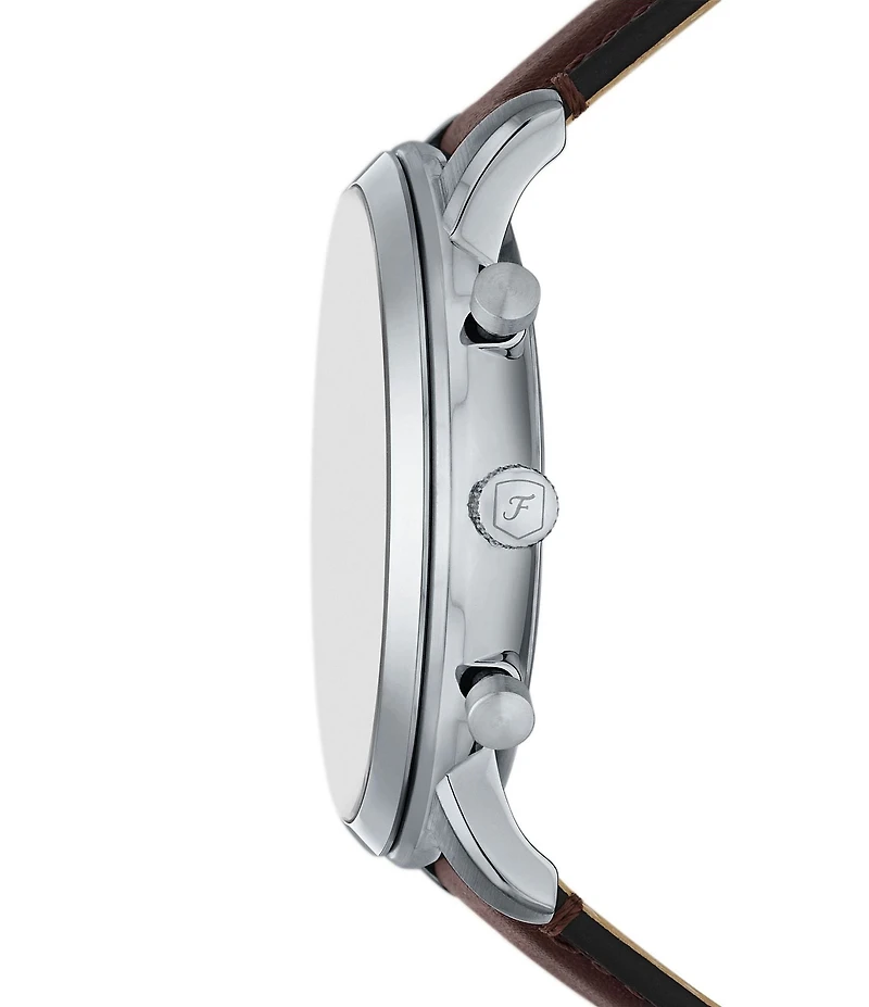 Fossil Men's Neutra Chronograph Leather Strap Watch