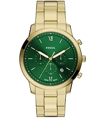 Fossil Men's Neutra Chronograph Roman Numeral Stainless Steel Bracelet Watch