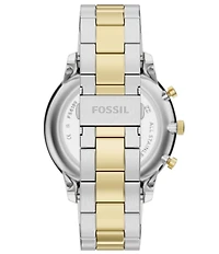 Fossil Men's Neutra Chronograph Two-Tone Stainless Steel Bracelet Watch