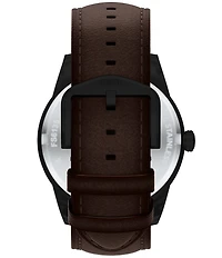Fossil Men's Pearson Chronograph Brown Leather Strap Watch