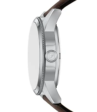 Fossil Men's Pearson Chronograph Brown Leather Strap Watch
