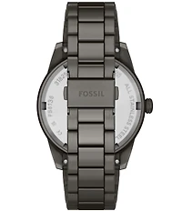 Fossil Men's Pearson Chronograph Gunmetal Stainless Steel Bracelet Watch