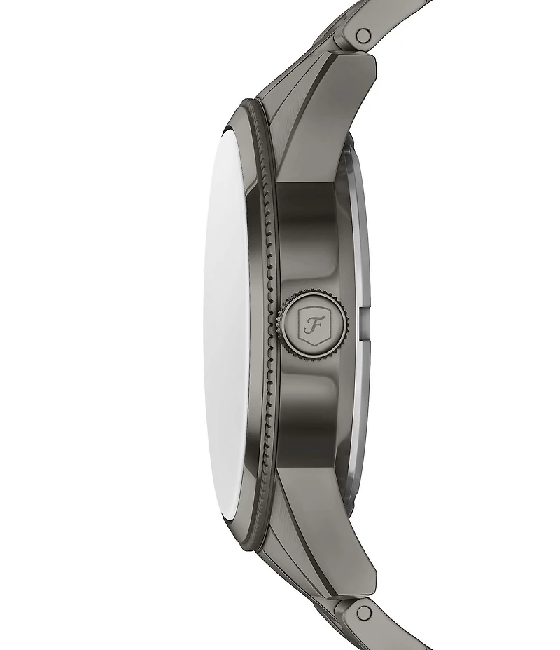 Fossil Men's Pearson Chronograph Gunmetal Stainless Steel Bracelet Watch