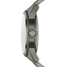 Fossil Men's Pearson Chronograph Gunmetal Stainless Steel Bracelet Watch