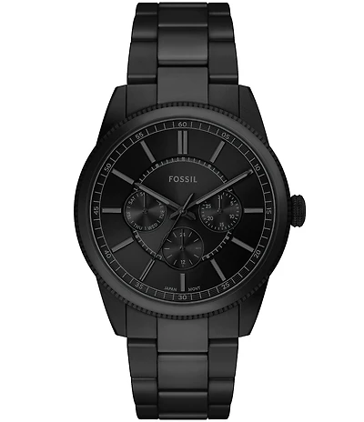 Fossil Men's Pearson Chronograph Gunmetal Stainless Steel Bracelet Watch