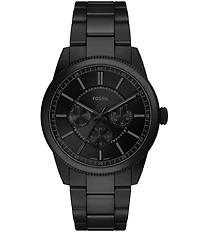 Fossil Men's Pearson Chronograph Gunmetal Stainless Steel Bracelet Watch