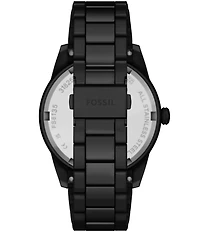 Fossil Men's Pearson Chronograph Gunmetal Stainless Steel Bracelet Watch
