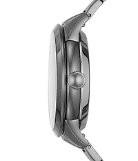Fossil Men's Townsman Automatic Smoke Stainless Steel Bracelet Watch
