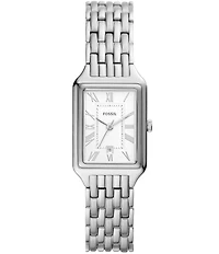 Fossil Raquel Three-Hand Date Stainless Steel Bracelet Watch
