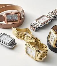 Fossil Raquel Three-Hand Date Stainless Steel Bracelet Watch