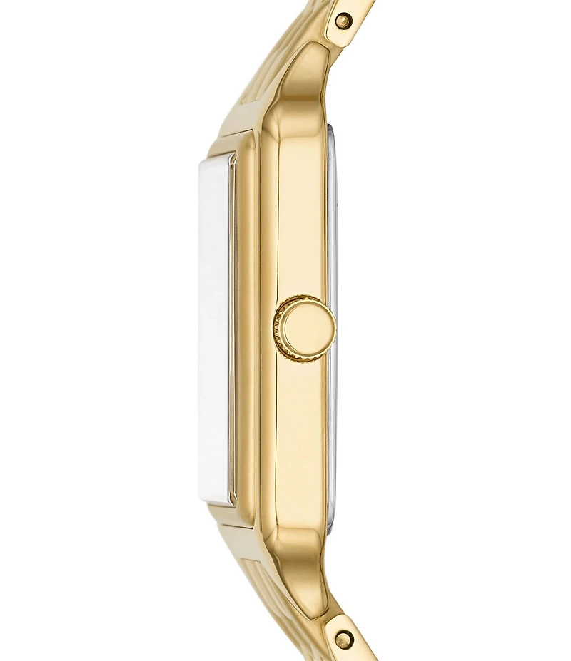 Fossil Raquel Three-Hand Date Stainless Steel Bracelet Watch
