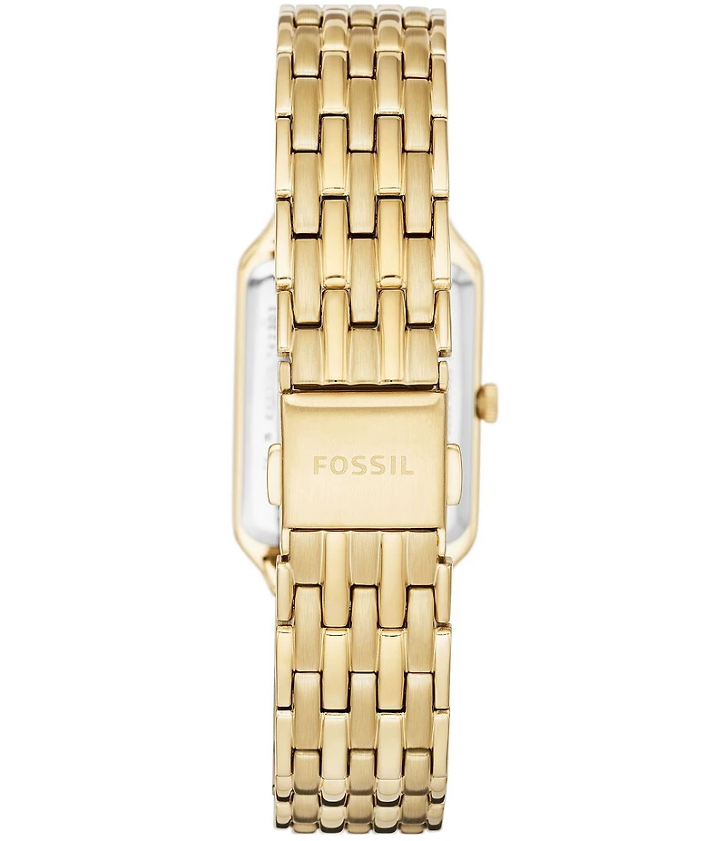 Fossil Raquel Three-Hand Date Stainless Steel Bracelet Watch