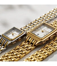 Fossil Raquel Three-Hand Date Stainless Steel Bracelet Watch