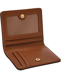 Fossil Logan RFID Small Heart Stitched Bifold Wallet