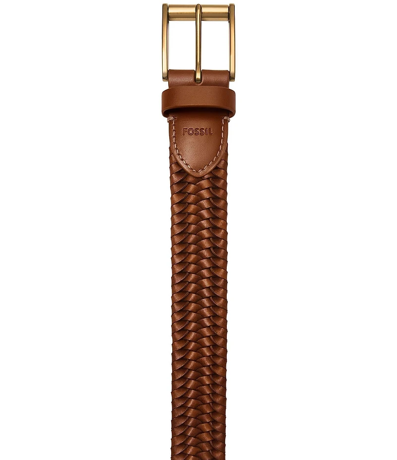 Fossil Rhett Stretch Braided Dress Belt