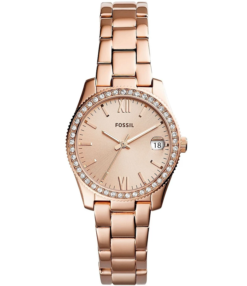 Fossil Scarlette Quartz Analog & Date Bracelet Watch
