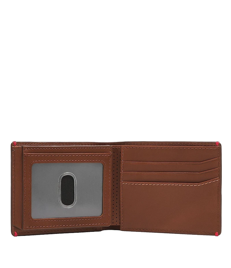 Fossil Sport Tourer Bifold With Flip ID Leather Wallet