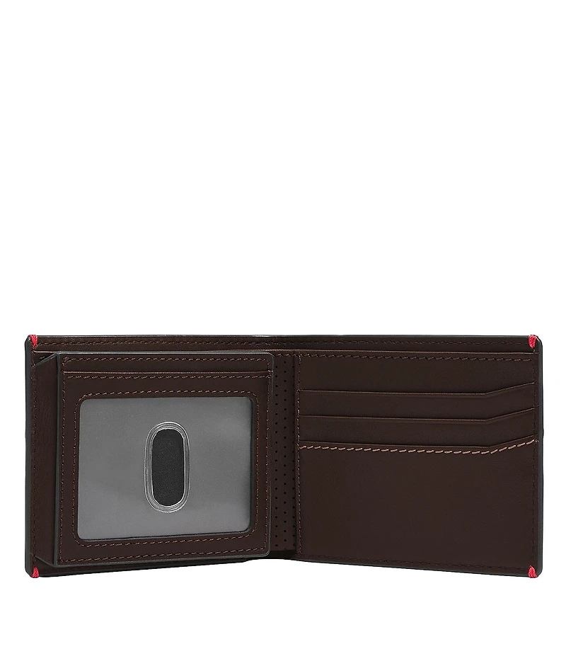Fossil Sport Tourer Bifold With Flip ID Leather Wallet
