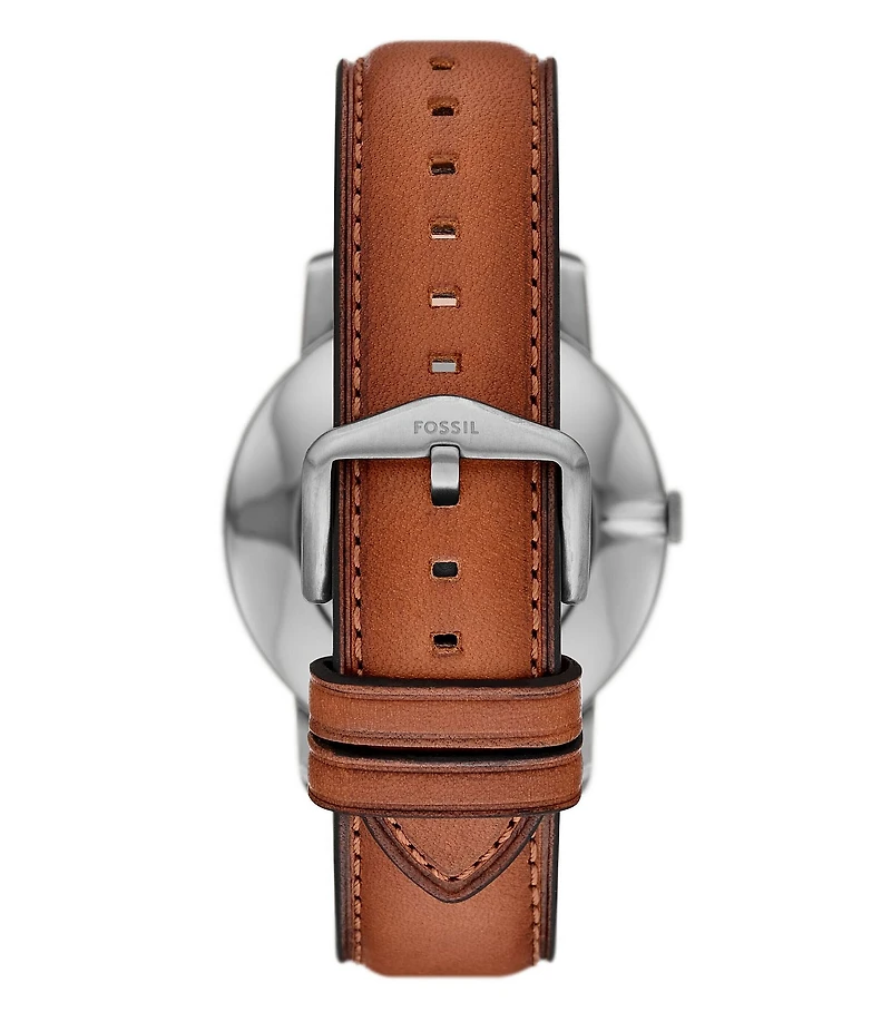 Fossil The Minimalist Analog Leather Strap Watch