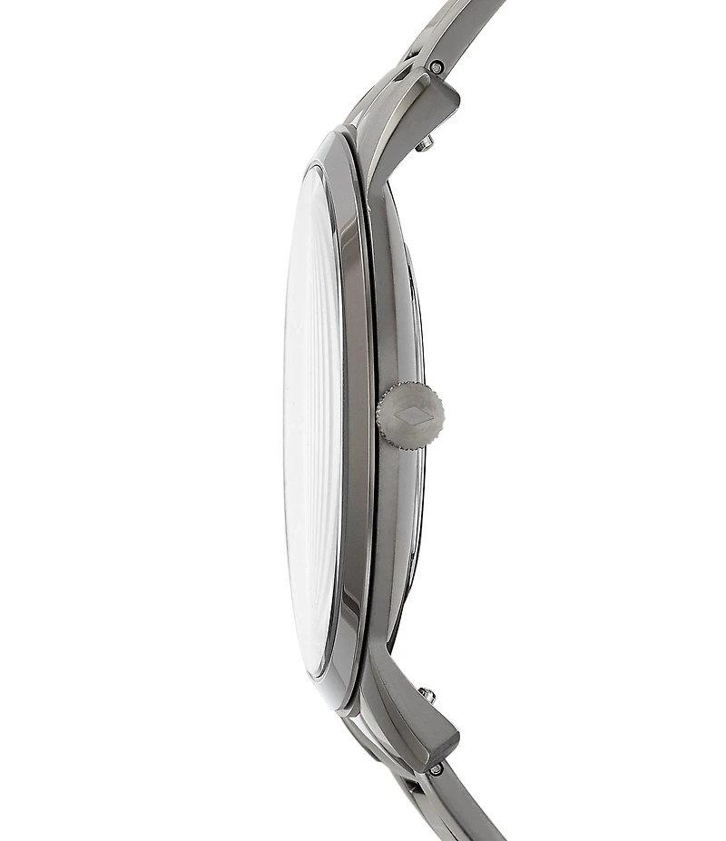 Fossil The Minimalist Three-Hand Smoke Stainless Steel Watch