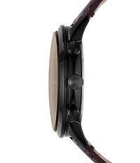 Fossil Townsman Chronograph Brown Leather Watch