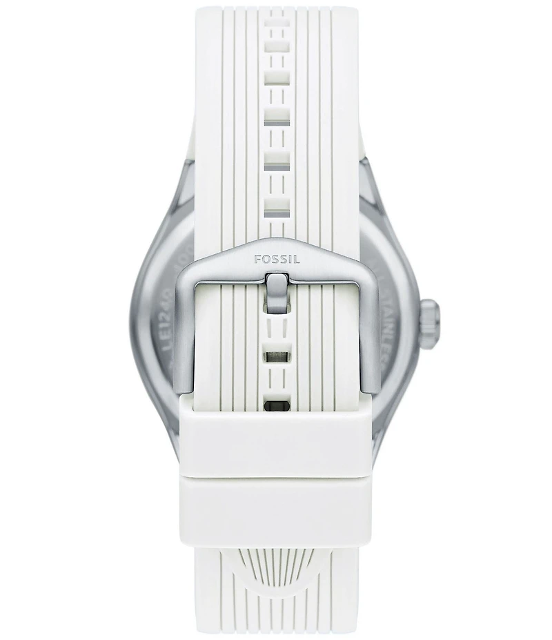 Fossil Unisex World Flags Big Tic Ana-Digi Silicone Strap Watch